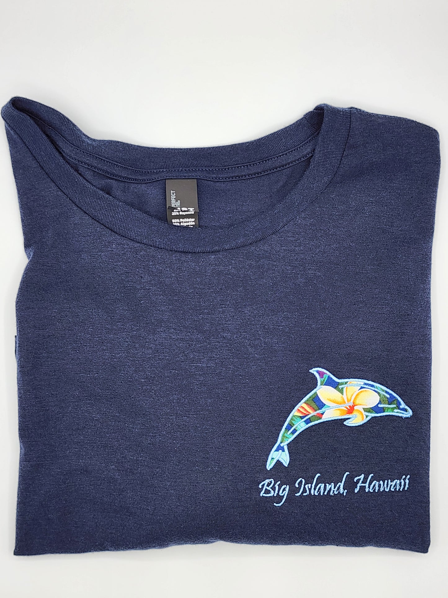 Dolphin Tee-Navy