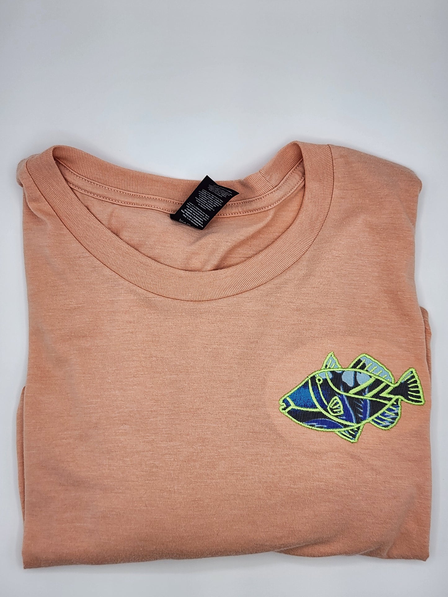 Fish Tee-Peach
