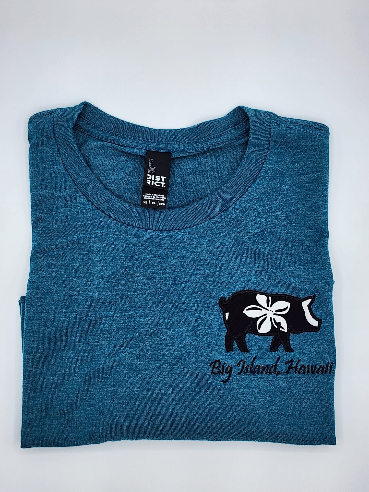 Pig Tee-Teal
