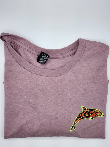 Dolphin Tee-Lavender