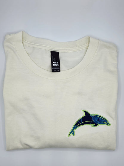 Dolphin Tee-Natural White