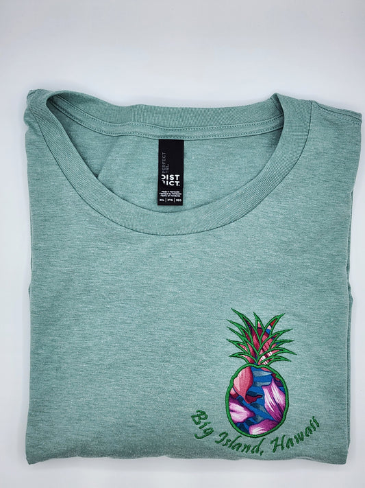 Pineapple Tee-Sage