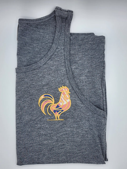 Rooster Tank-Grey