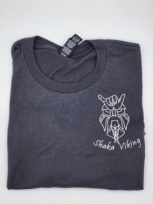 Shaka Viking Tee-Graphite